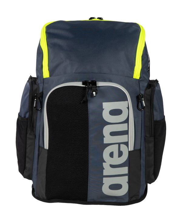 Spiky III Backpack 45-reppu_Navy-Neon_Yellow - Image 2
