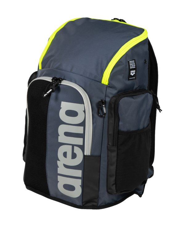 Spiky III Backpack 45-reppu_Navy-Neon_Yellow