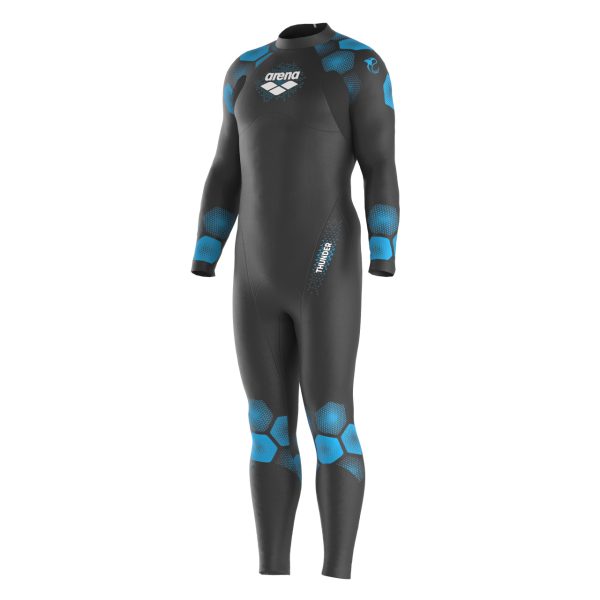 M Thunder wetsuit black _Miesten märkäpuku - Image 2