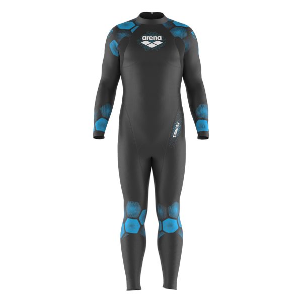 M Thunder wetsuit black _Miesten märkäpuku - Image 3