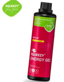 Energiageeli täyttöpullo