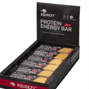 Squeezy Protein Energia Bar_Vanilija ltk 12 kpl* 50g