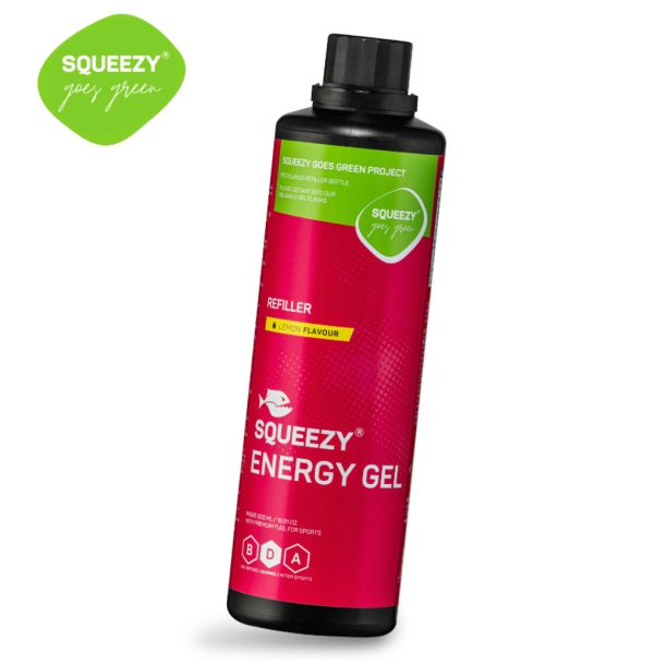 Squeezy Energiageeli täyttöpullo 500ml